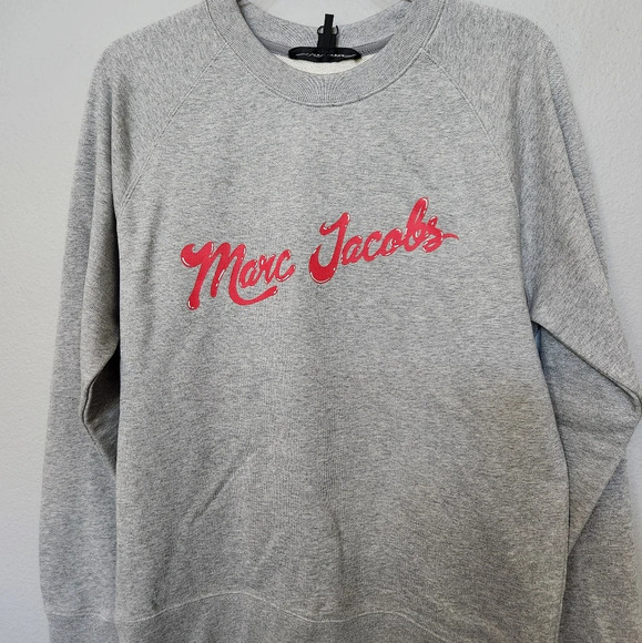NWT Marc Jacobs Disco Grey Sweatshirt - Picture 1 of 3